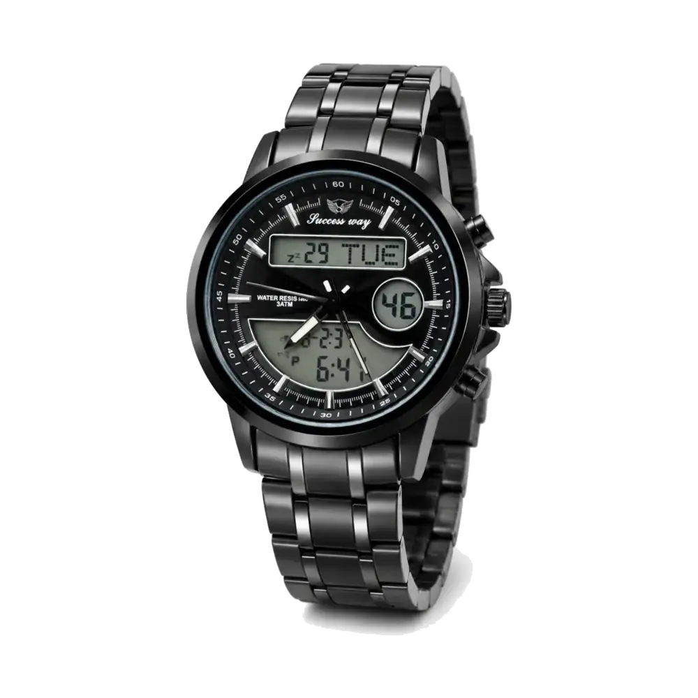 Success Way Dual-Time — Watch · 3 colourways