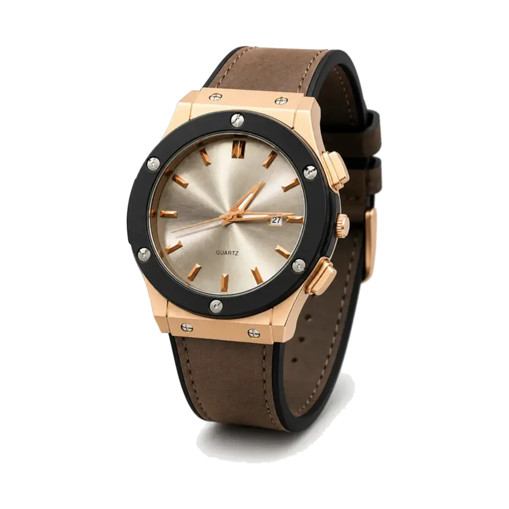 Aurum Leather — Watch · one colourway