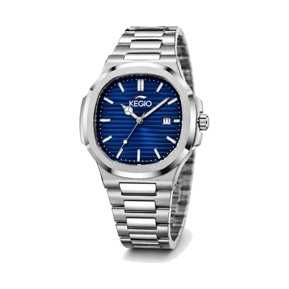 KEGO Cushion Date — Watch · 3 colourways