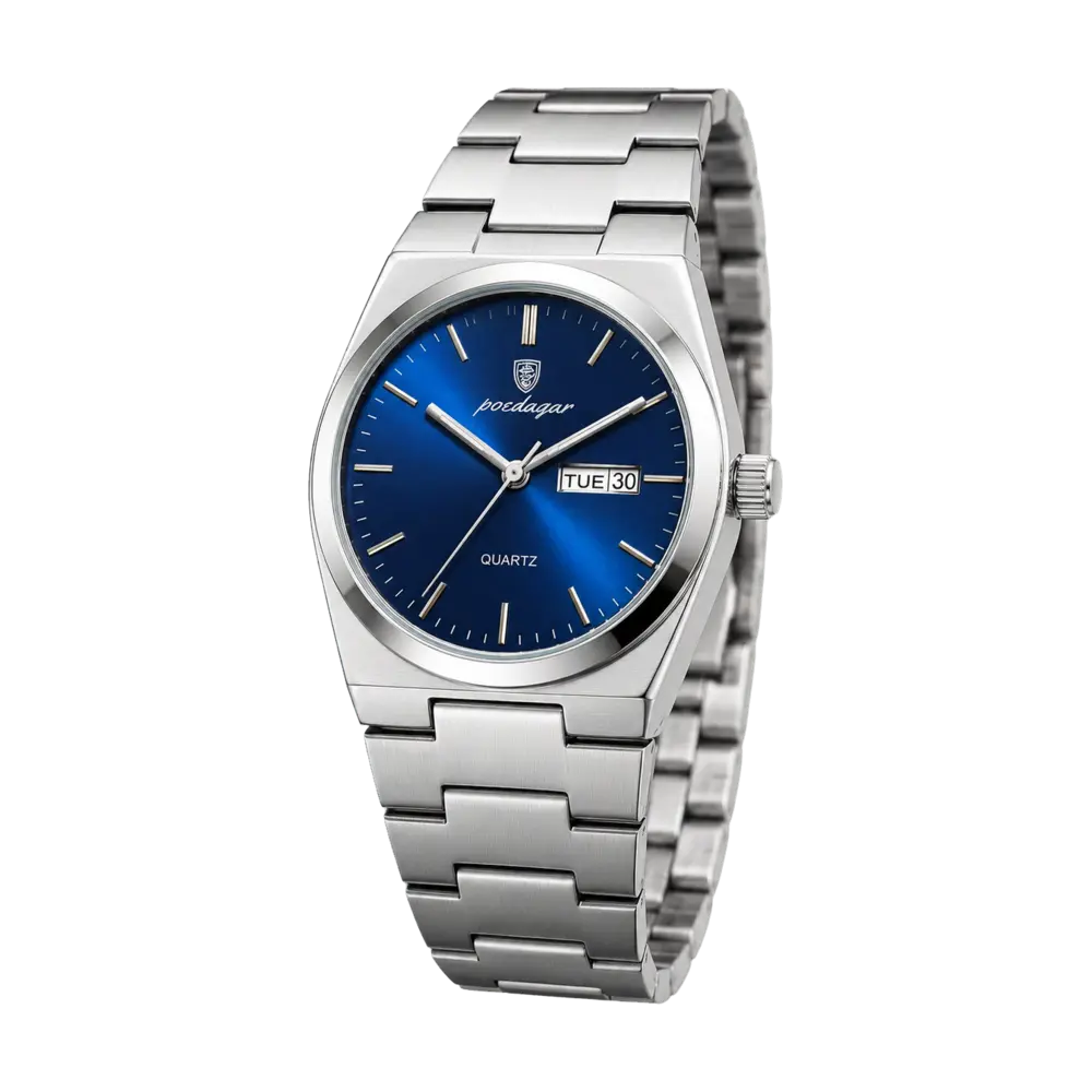 Integrated Calendar Steel — Watch · 3 colourways