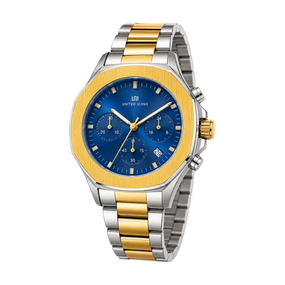 Blue Gold Chronograph — Watch · one colourway