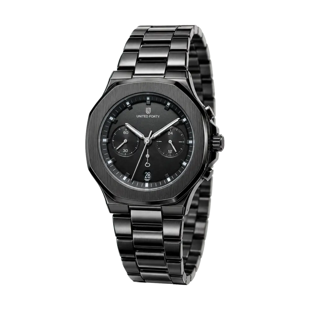 Noir Chronograph — Watch · 2 colourways