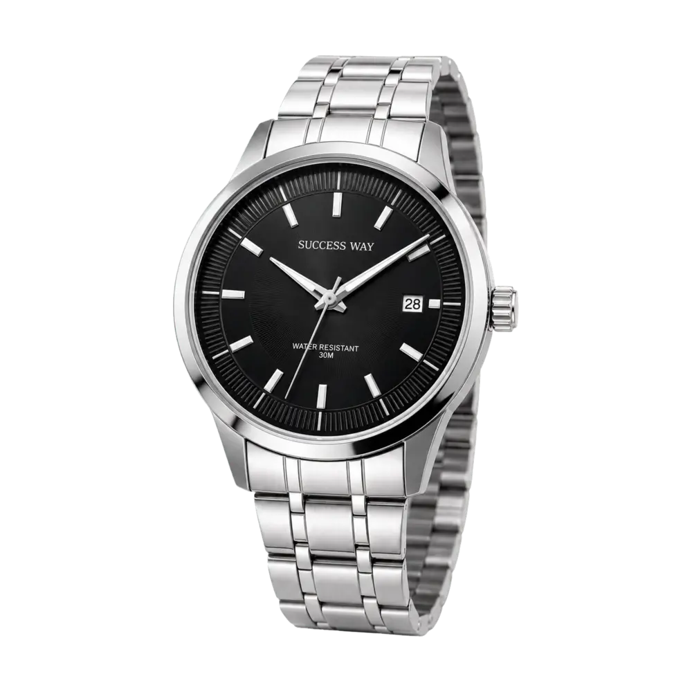 Silver Black Classic — Watch · one colourway