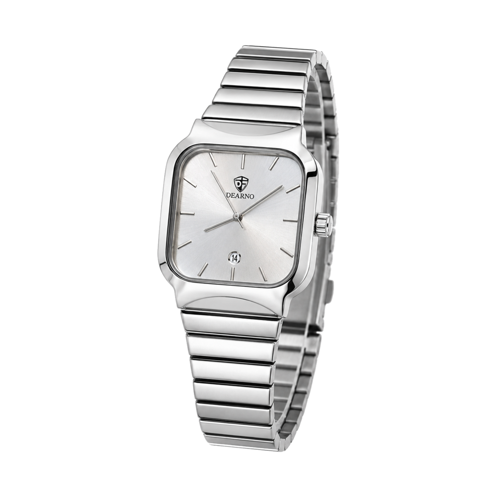 Graphite Rectangle Steel — Watch · one colourway
