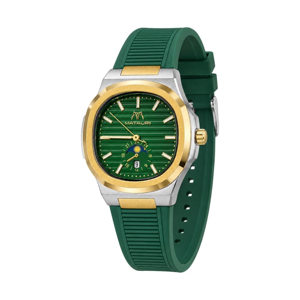 Rubber-Strap Sport — Watch · 2 colourways