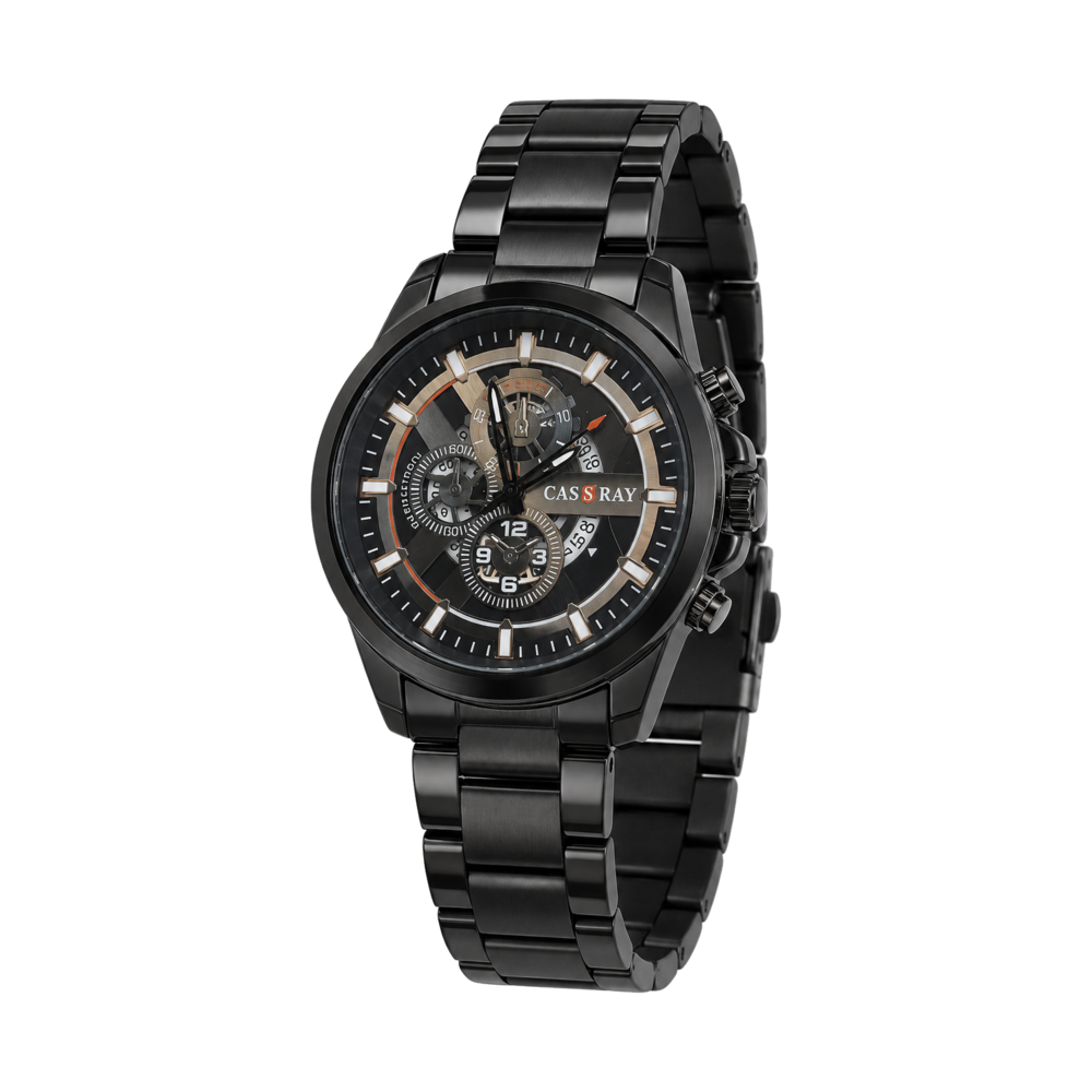 Noir Open-Work Steel — Watch · one colourway