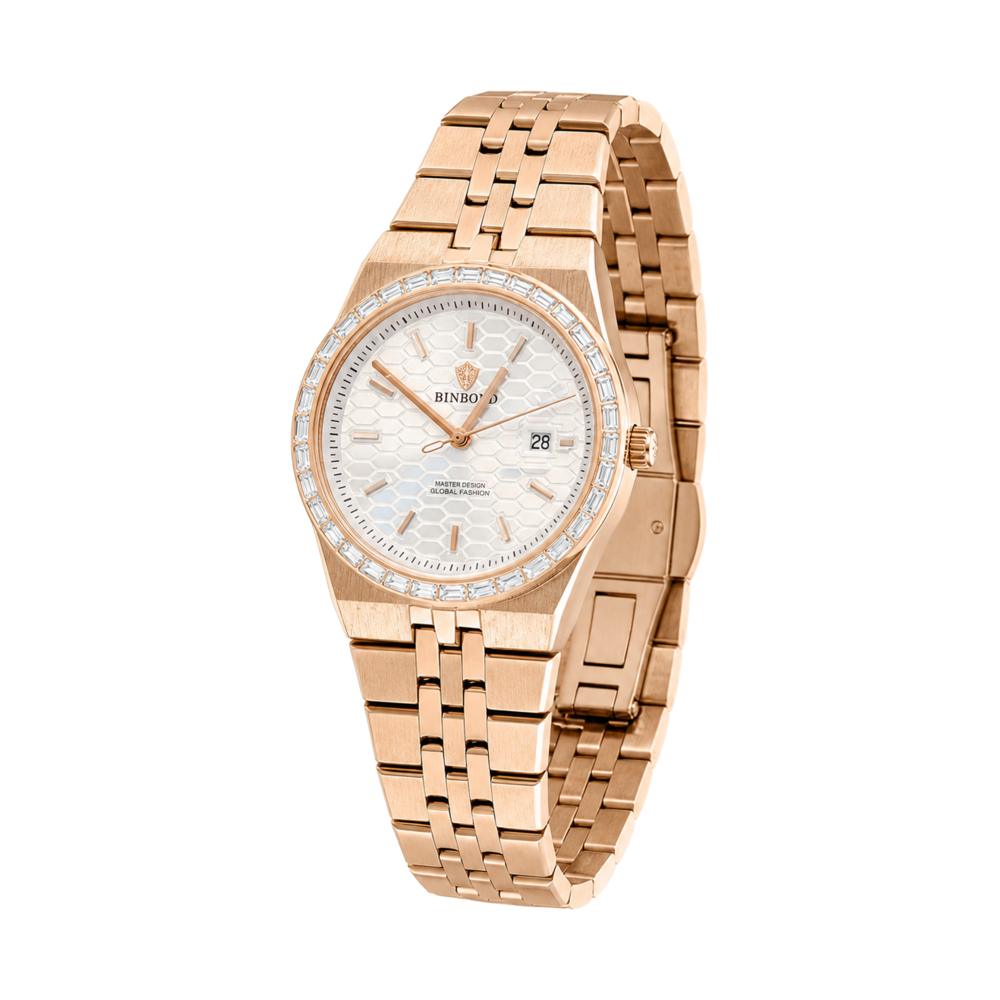 Ivory Crystal Two-Tone — Watch · one colourway
