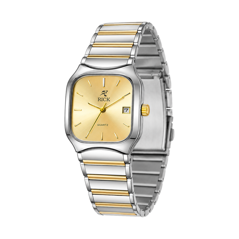 Rectangle Steel — Watch · 2 colourways