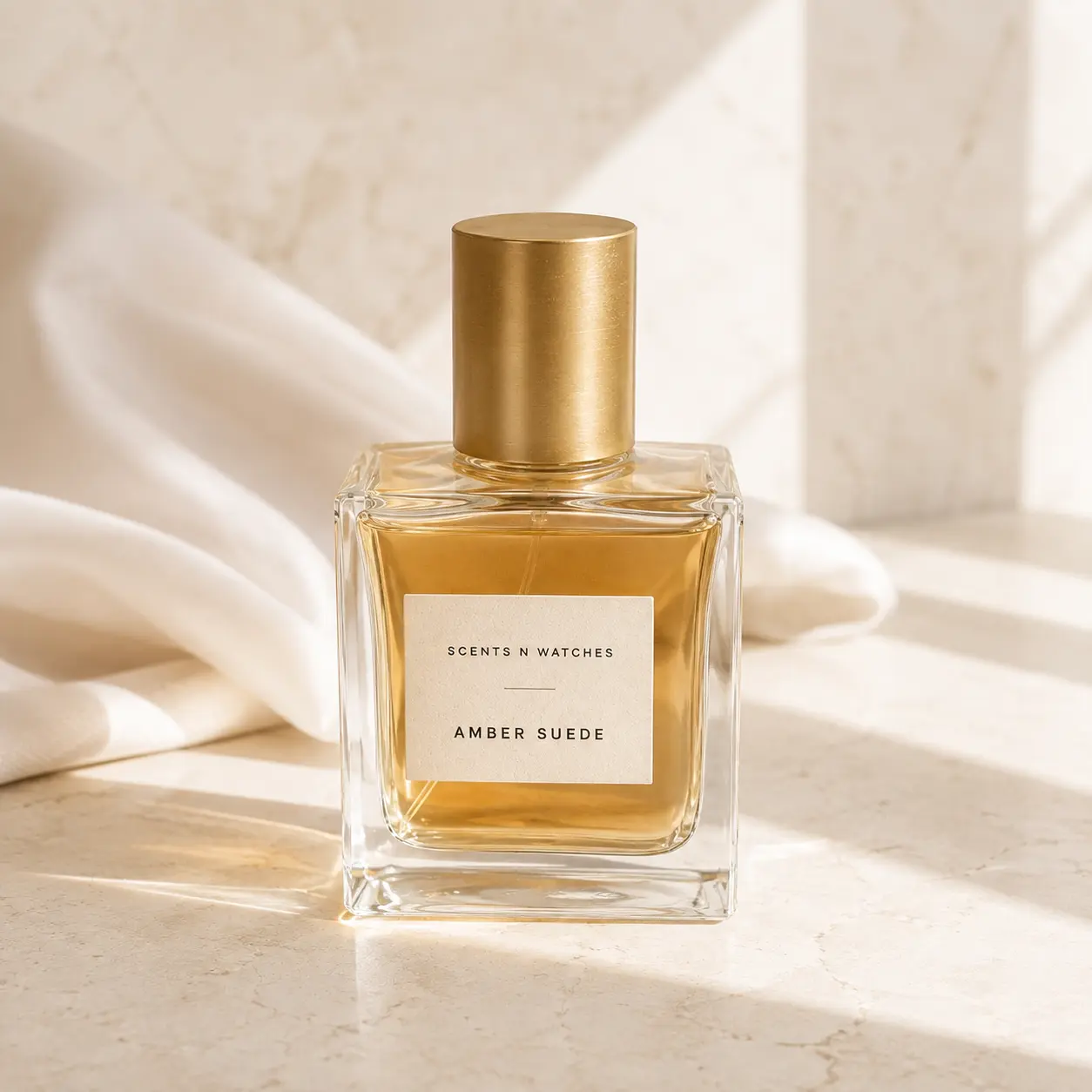 Amber Suede — Fragrance · one presentation