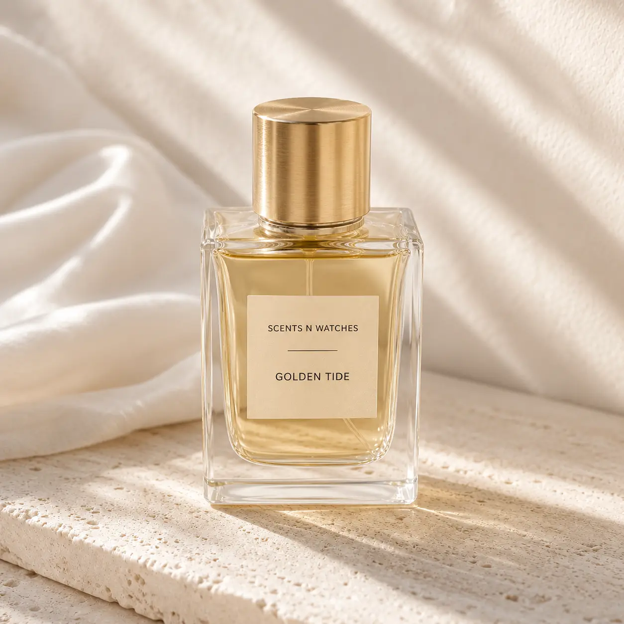 Golden Tide — Fragrance · one presentation