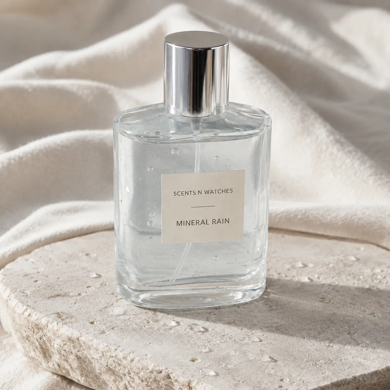 Mineral Rain — Fragrance · one presentation