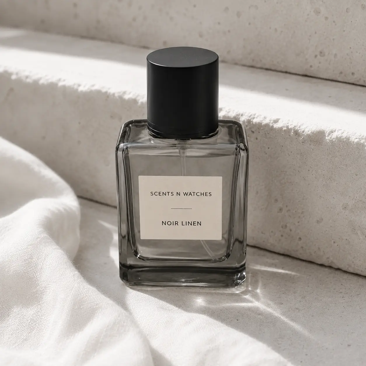 Noir Linen — Fragrance · one presentation