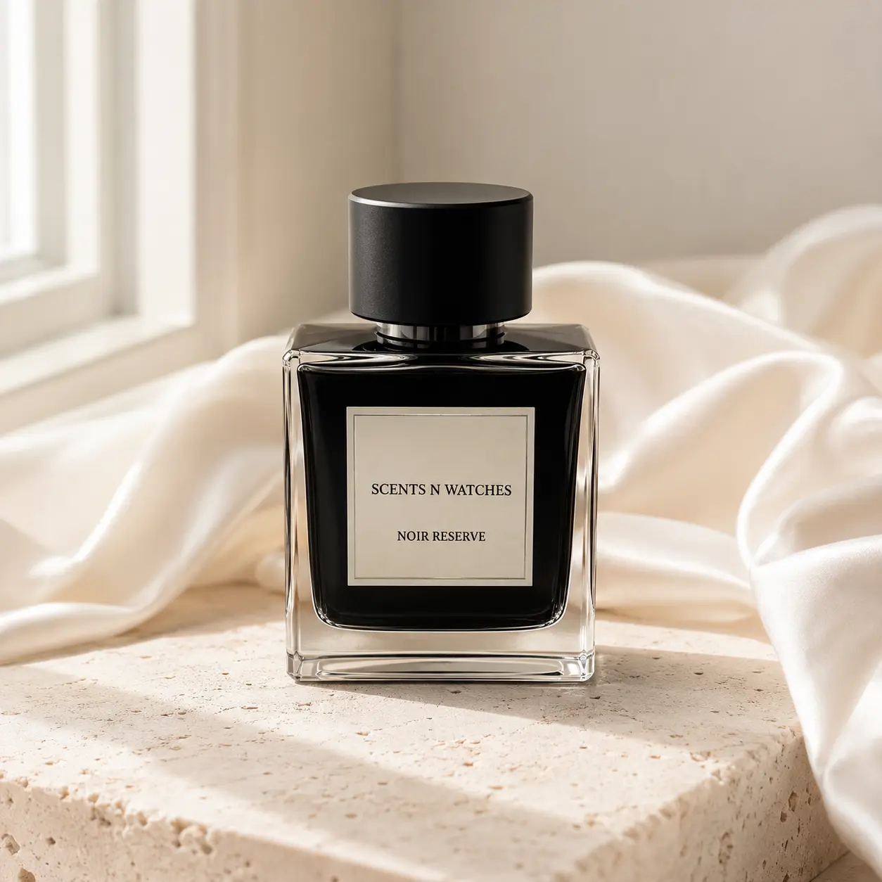 Noir Reserve — Fragrance · one presentation