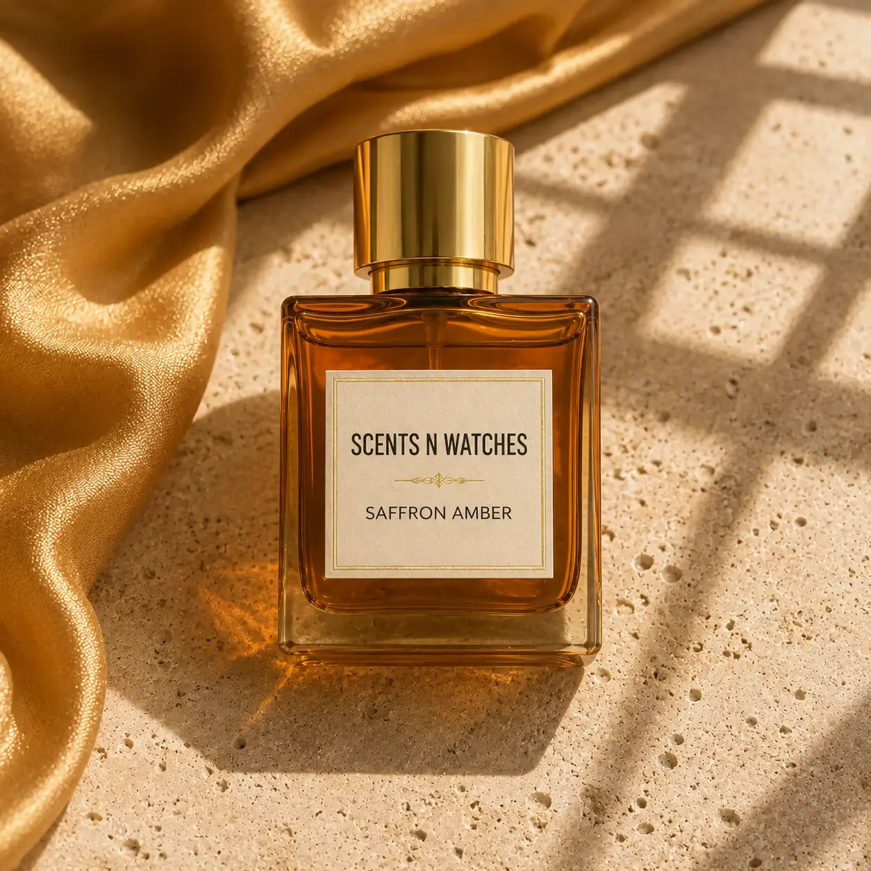 Saffron Amber — Fragrance · one presentation