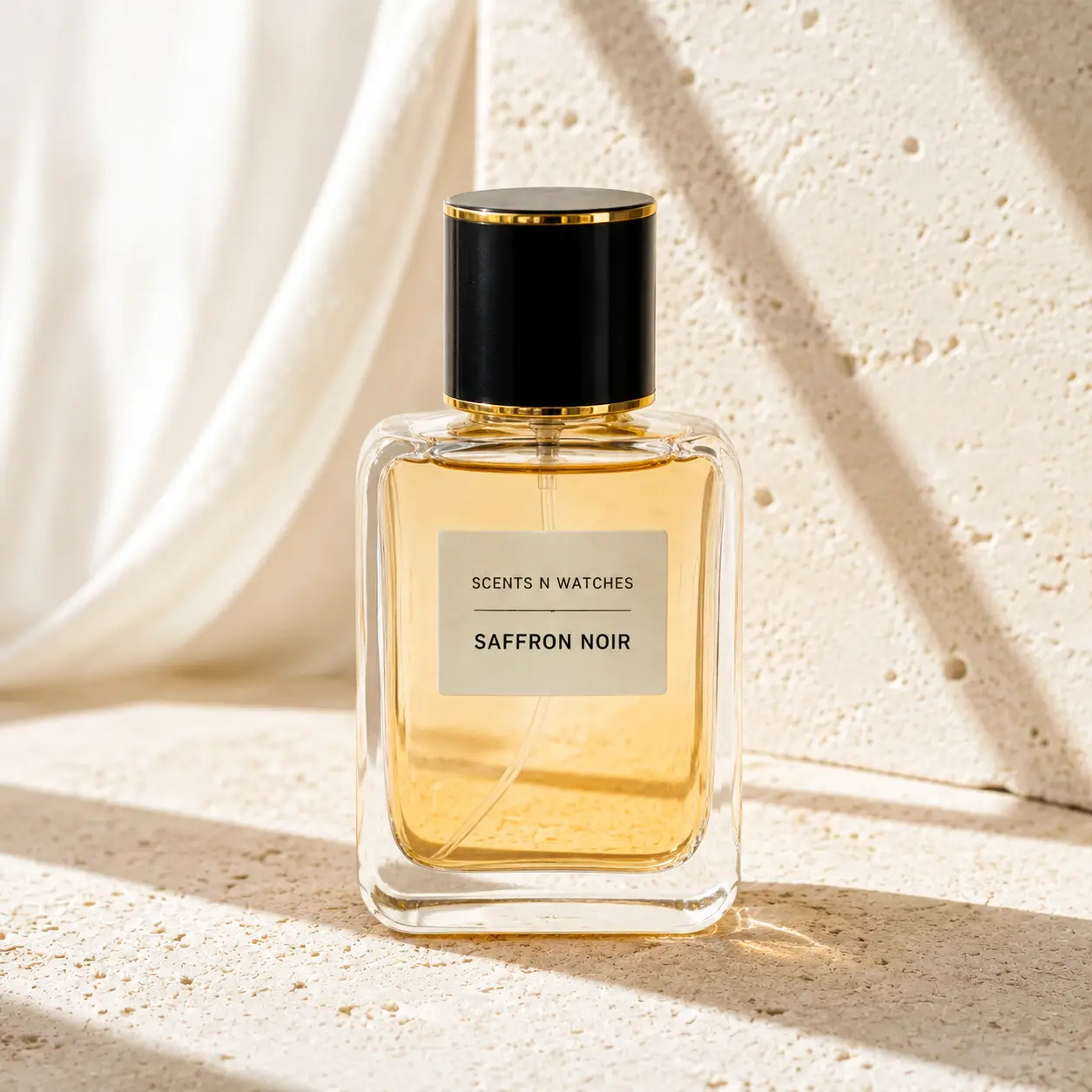 Saffron Noir — Fragrance · one presentation